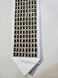 Tallit prayer shawl neckcollar imitation Crystal -Black Stones