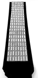 Tallit Prayer Shawl Neckcollar Atarah Crystal Imitation on Black Velvet