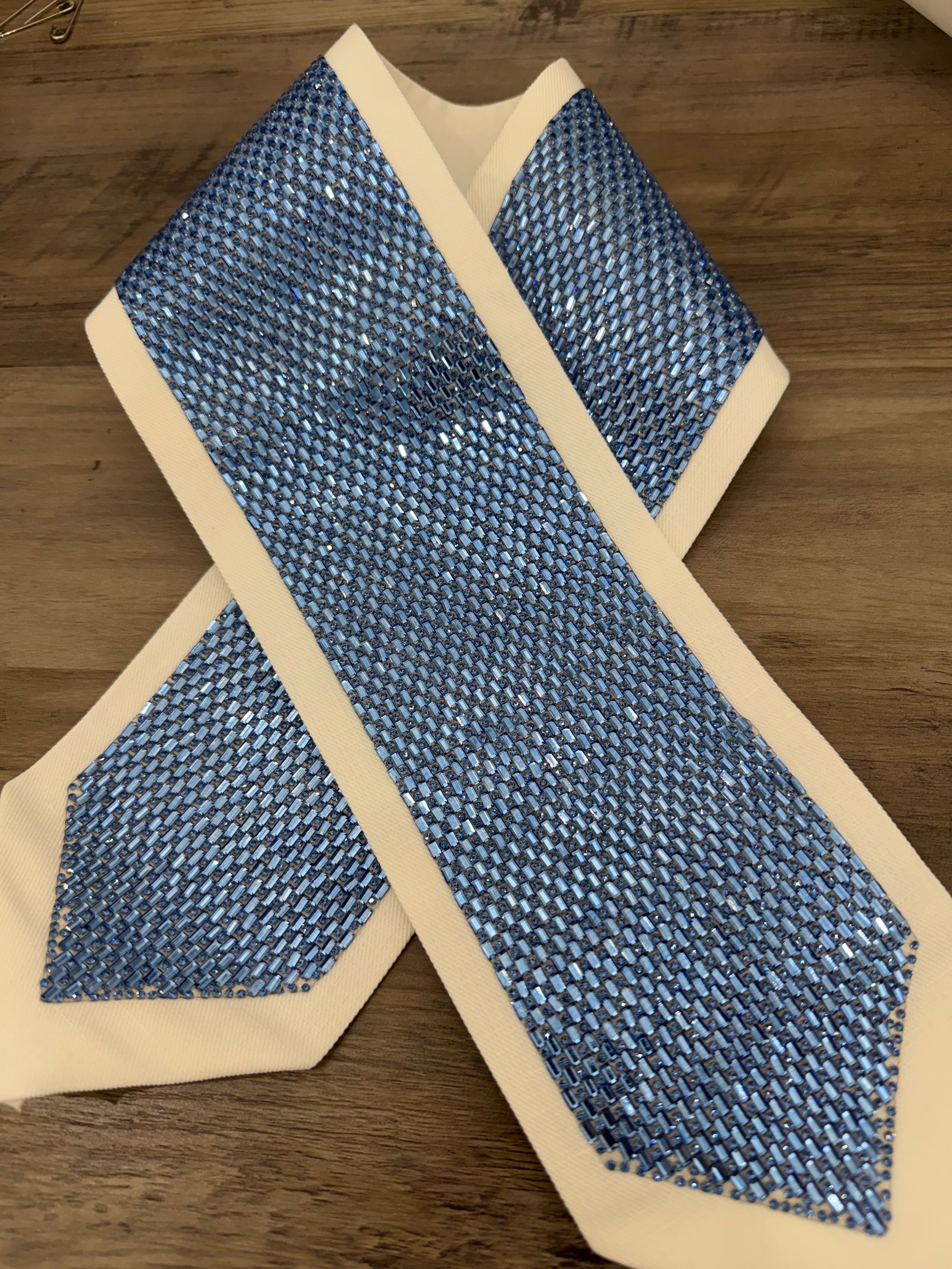 tallit atarah Crystal Neckcollar, atarah, Prayer Shawl, prayer shawl neckcollar, tallit crown, atara, Jewish Blessing, spiritual, Tallit