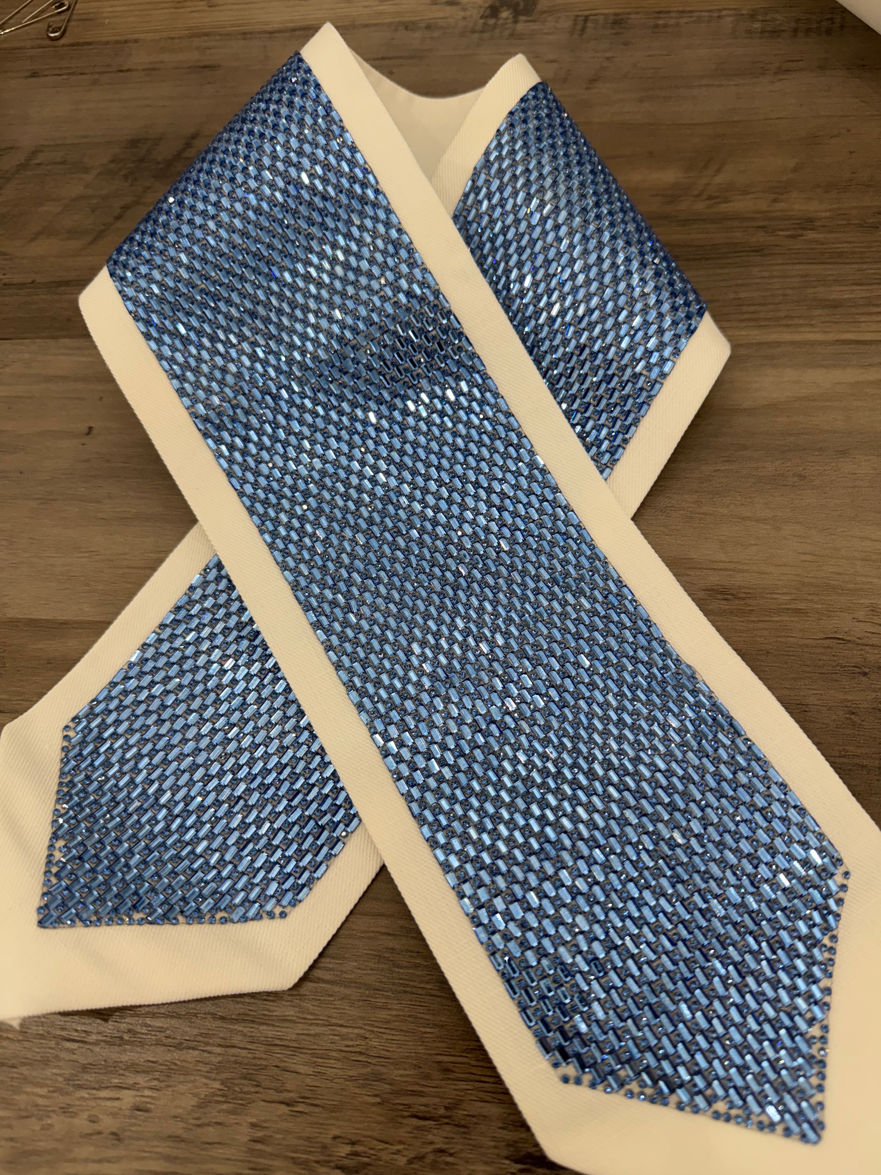 tallit atarah Crystal Neckcollar, atarah, Prayer Shawl, prayer shawl neckcollar, tallit crown, atara, Jewish Blessing, spiritual, Tallit