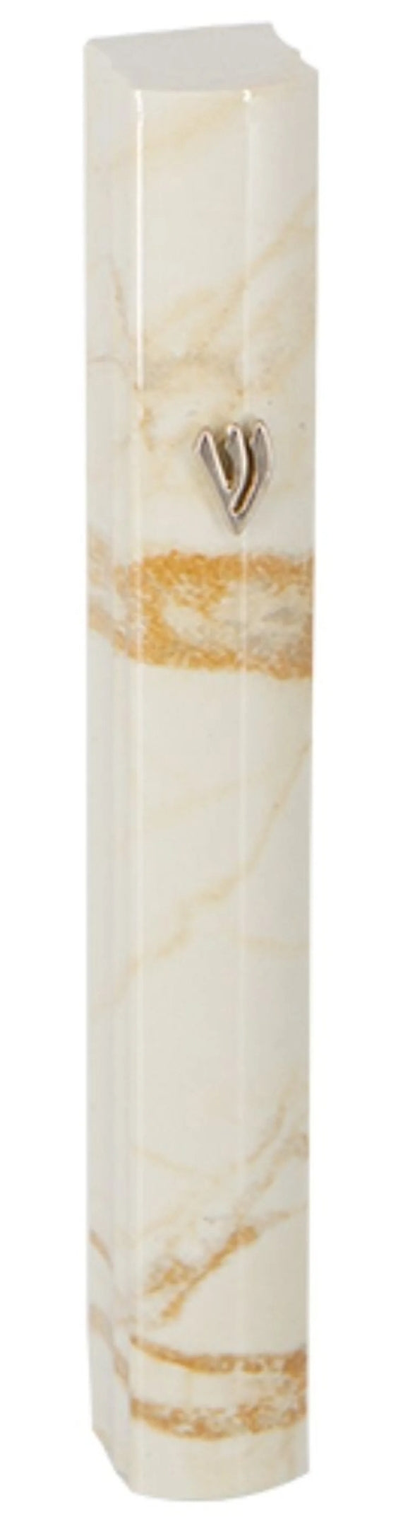 Modern Design Mezuzah Case Marble Design