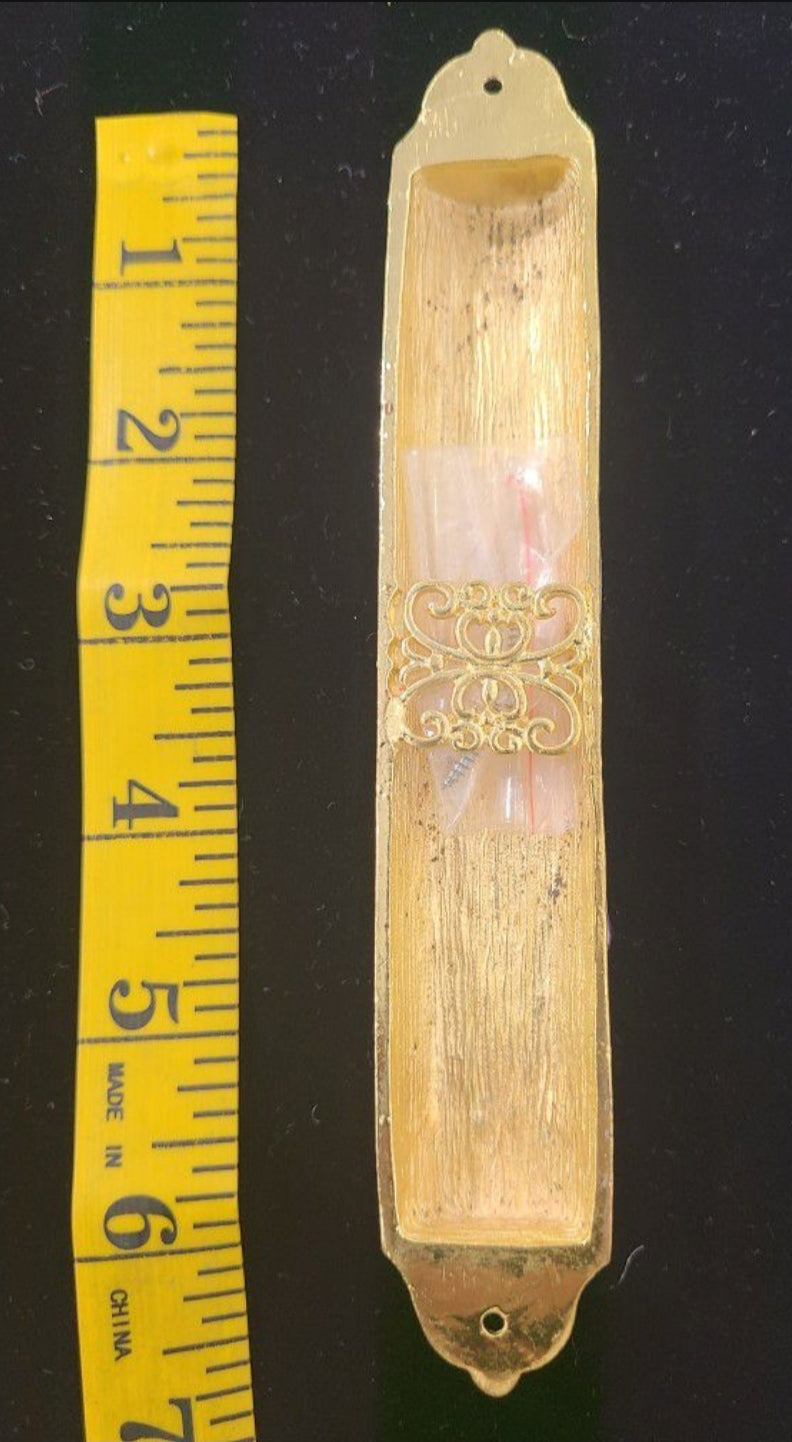 Hand painted Jerusalem Mezuzah