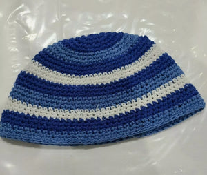 New Frik Knit Kippah Blue Design