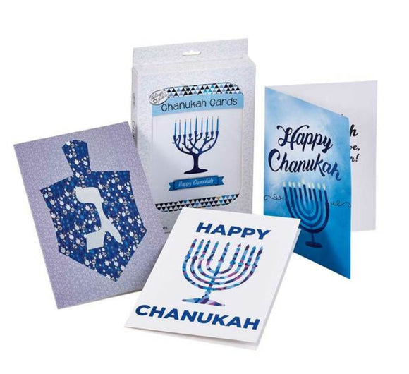 Chanukah Greeting Cards Box of 12