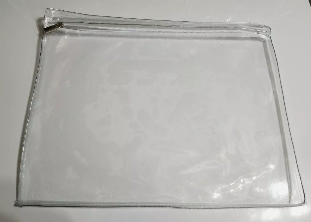 Tallit Clear Zipper Reusable Bag