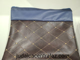 Tallit & Tefillin Prayer Shawl Bag Set- faux  Leather with Custom Embroidery of your Name included