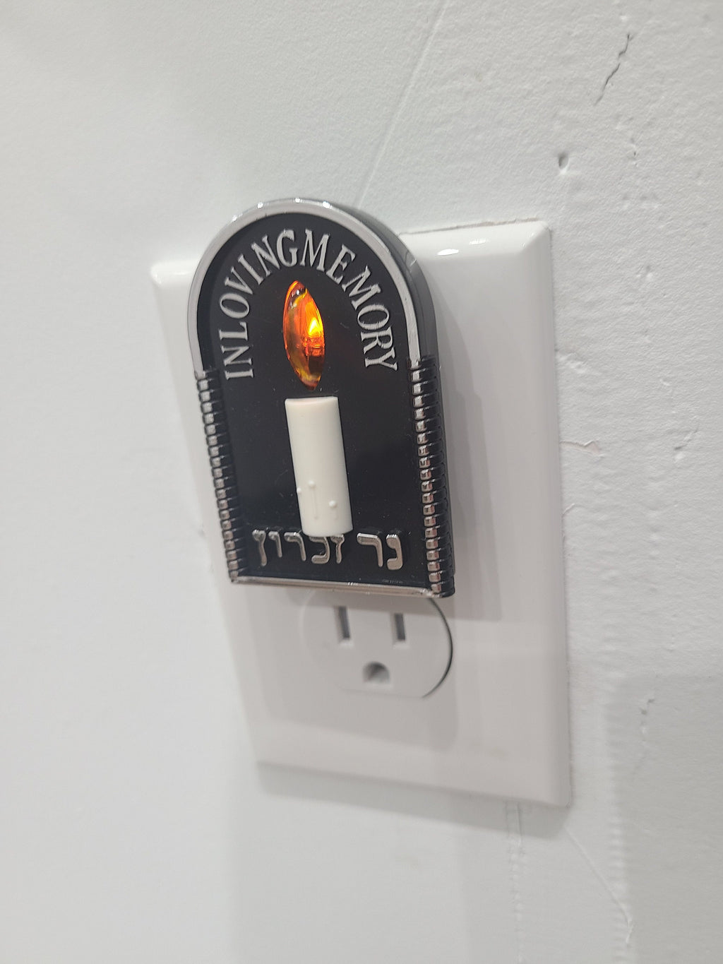 Yahrzeit Plug-in - Jewish Memorial Candle