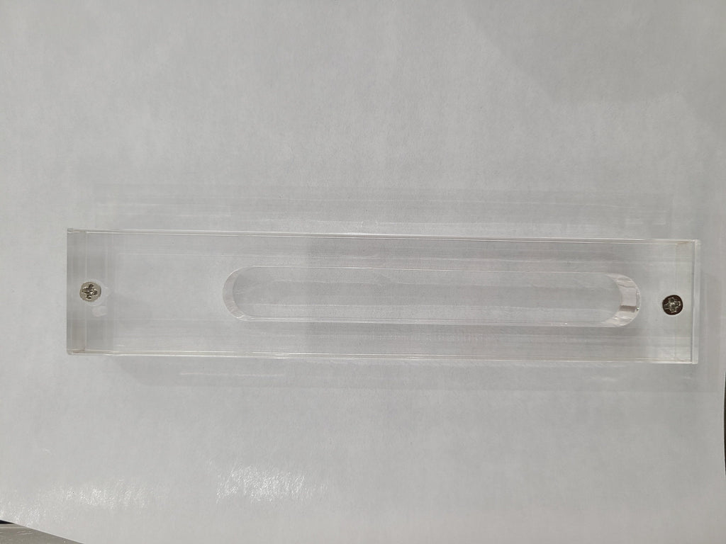 Modern Custom Mezuzah Cover with Personalized Name