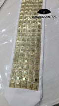 New Tallit Atarah Neckcollar Gold Plated Metal Square Design, tallit atarah, Prayer Shawl, tallit crown, Jewish blessing
