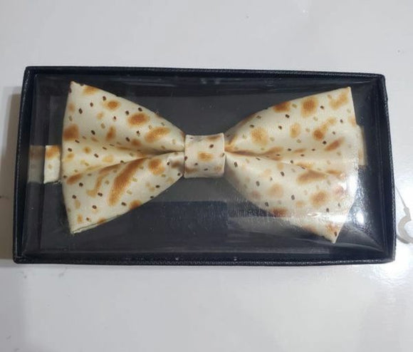 Passover Matzah Design Bow Tie